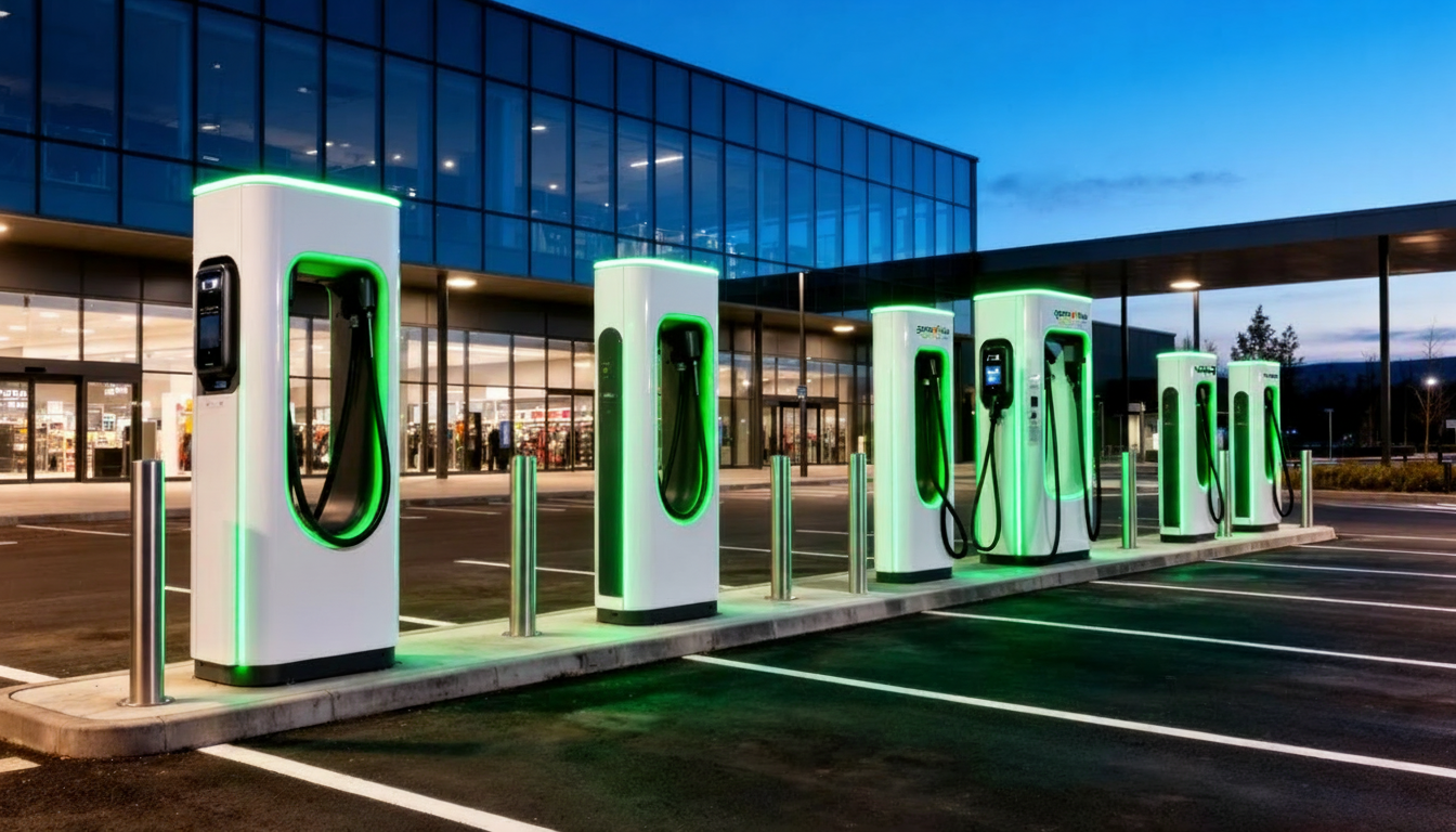Image showcasing Green Turtle Energy | Ultra-Reliable EV Charging Network UK
